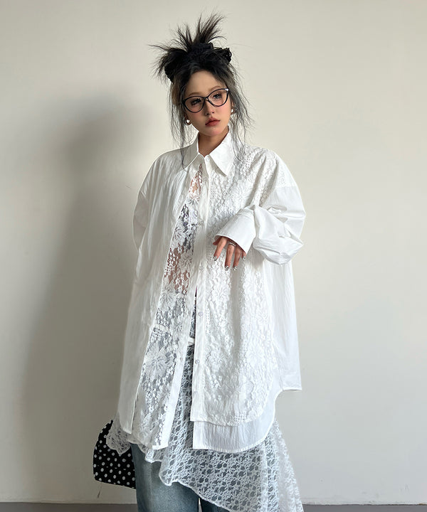 Layered Lace Blouse